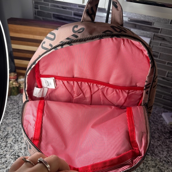 herschel apricot blush backpack Little America Herschel Supply Co. USA Inspiration is drawn from vintage mountaineering Pink Mid Volume Herschel Backpack